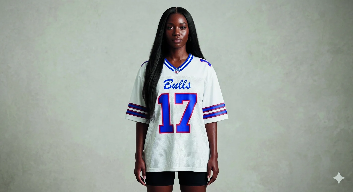 Varsity mesh with stitched twill numbering